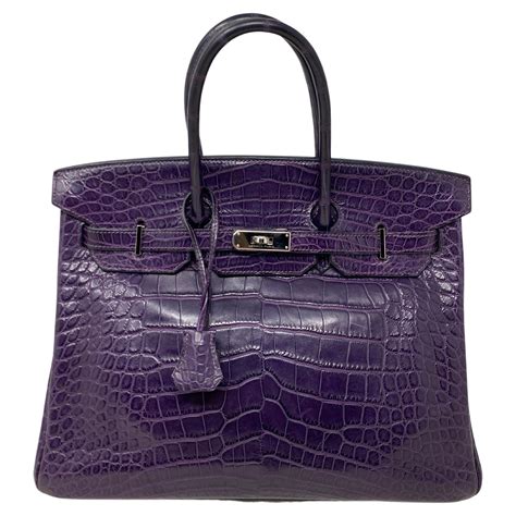 hermes kelly purple